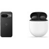 Google Pixel 9 - Smartphone Android sbloccato con Gemini, fotocamera avanzata, batteria con 24 ore di autonomia e display Actua da 6,3 - Nero ossidiana, 128GB + Buds Pro 2