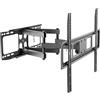 PureMounts Supporto a parete per TV, supporto universale inclinabile e girevole per TV piatti e curvi da 32-70 pollici fino a 40 kg, supporto TV max. VESA 600x400 mm, nero
