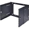 StarTech.com Staffa Rack 19 8U a Parete, Rack a Telaio Aperto con 2 Montanti e Profondità Regolabile fino a 40cm, Max 40kg