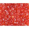 TOHO Perline giapponesi cilindro Treasure brillante rosso 3,3 mm.8/0 100 gr.