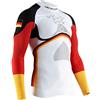 X-Bionic Energy Accumulator 4.0 Patriot Maglietta a Maniche Lunghe, T024 Germany, L Uomo