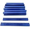 Alevar Dorsi in Plastica a Spirale per Rilegatura, 21 Anelli Diametro 32 mm, Formato A4, Capacità da 241 a 280 Fogli, Colore Blu, Confezione da 50 Pezzi