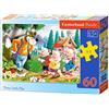 Castorland Tre porcellini Puzzle, 60 Pezzi, Colore Multicolore, 5904438006519
