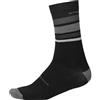 ENDURA BaaBaa Merino Stripe Ciclismo Calzini per Uomo, Matt Black, L