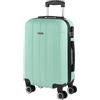 ITACA - Valigia Bagaglio a Mano 55x40x20 - Trolley Bagaglio a Mano, Trolley Cabina, Valigie, Trolley 55x40x20, Menta