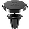 Baseus Small Ears SUER-A01 - Supporto Magnetico per Smartphone per Ventilazione Auto, Colore: Nero