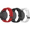 RuenTech Compatibile con Amazfit T-Rex, cinturino di ricambio in silicone per uomo e donna, taglia piccola, colore: nero + bianco + rosso