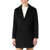 United Colors of Benetton Cappotto 2YDTUN012 Uomo, Nero 700, 54