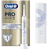 Oral-B Spazzolino Elettrico Ricaricabile Pro Series 3 Bianco, 1 Testina di Ricambio, 1 Custodia da Viaggio. 1 Spazzolino