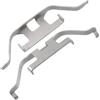 AERZETIX - C73383 - Kit di accessori, pastiglie freno a disco - lato di montaggio asse posteriore - compatibile con numeri OE 1159963, 2282198, 34211159963