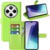 Fertuo Cover per Xiaomi Redmi 14C / POCO C75, Custodia Portafoglio Cover a Libro in Pelle Flip Case con Silicone Bumper, Fibbia Magnetica, Porta Carte, Kickstand, per Redmi 14C / POCO C75, Verde