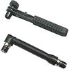 BOLWHAO BOOHAO 90 gradi Dual-Drive Right Angle 1/4 pollici Double Headed L-shaped Socket Wrench Mini Ratchet Wrench Screwdriver Bit and Socket Tool, 2 pezzi