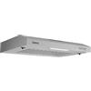 CIARRA CBCS6903 Cappa Aspirante 60 cm Sottopensile Cappa da Cucina con Pannello Argento LED Montaggio a Parete con Ventola Estrattore (Argento) inclusa carbone CBCF001