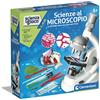 Clementoni - 19309 - Scienza E Gioco Lab - Scienze al Microscopio, Laboratorio Microscopio Ottico con Oltre 50 Esperimenti Scientifici per Bambini dagli 8 Anni (Gioco in Italiano)