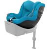 CYBEX Gold Seggiolino Auto Sirona G i-Size Plus, Per Bambini da 3 Mesi a 4 Anni (Dalla Nascita con Riduttore per Neonati), Max. 19 kg, 61 - 105 cm (Da 40 cm con Riduttore per Neonati), Beach Blue