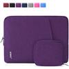 NEWHEY Custodia per Macbook Air 15,6 Pollici Impermeabile e Antiurto - Porta Computer 15-15,6 Pollici con Piccolo Caso Viola