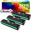 Koala Compatibili Cartuccia Toner Sostituzione per Samsung 111S MLT-D111S per Samsung Xpress M2070 M2070FW M2026W M2026 M2070W M2020 M2022W M2022 M2625 M2020W M2070F (Nero, Pacco din 3)