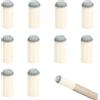 Gaaines 10 Pezzi Punte per Stecca da Biliardo, Punte di Ricambio per Tacchetta da Biliardo, Nessuna Colla Richiesta, Stecche da Bigliardo,Sostituzione per Stecca da Biliardo (13 mm)