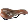 CUCUBA Sella Sellino Montegrappa con Foro Anti-Prostatico per Bici da Corsa Trekking, Cross e MTB in Pelle Sintetica MOD. Argo