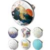 arteneur Piletta Lavandino Pop-Up Motivo Giapponese Inox