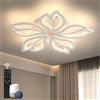 Sky angle Plafoniera LED Dimmerabile ALEXA e Google Home, Lampada da Soffitto Moderna per Soggiorno Camera da Letto Sala da Pranzo Bagno