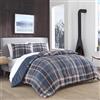 Eddie Bauer Set piumone, poliestere, blu navy, king size