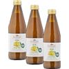 LNEE Achillea, Succo di limone bio, 330ml (Confezione da 3)