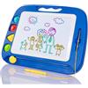 SGILE Grande Lavagna Magnetica per 36 mesi+ Bambini, Tavola da Disegno Cancellabile Lavagnetta Magica, Giocattoli Educativi, Regalo per Bambini, Portatile, Blu