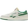 Reebok Club C Revenge Vintage, Sneaker Uomo, Chalk/PAPWHT/GLEGRN, 45.5 EU