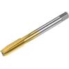 QUARKZMAN Maschi per Filettare Metrica M8 x 1.25 H2 Rivestimento in Titanio M35 Acciaio ad Alta Velocità Flauto Dritto Fresatrice Filettatura Maschiatrice Utensile Riparazione