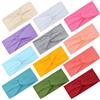 FEQO 12 Pezzi Fasce per Capelli Donna Cerchietto a Croce Fasce Capelli Elastica Turbante Fascia Capelli Sport per Ragazze Donne Yoga Sport, 12 Colori