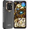 OUKITEL WP39 PRO 5G Smartphone Indistruttibile- 36GB+512GB/2TB Android 14 Telefono Robusto,Batteria 11000 mAh/33 W, FHD+ da 6,6 Cellulare, Fotocamera da 64 MP+32MP, Dual SIM/Face ID/NFC/GPS, Oro