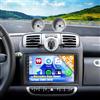 CAMECHO [4G+64G 8-Core] CAMECHO Android 13 Autoradio per Mercedes-Benz Smart Fortwo 2005-2010 con GPS Carplay Android Auto, Stereo 2 DIN con Schermo da 9 Pollici con DSP RDS Bluetooth Mirror Link+Mic