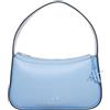 Armani Exchange Elysees-Catena con Logo, Borsa a Tracolla Donna, Dusty Ground, Einheitsgröße