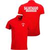 WIXSOO Polo Salvataggio Lifeguard Uomo Rossa (M)
