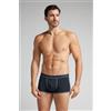 Intimissimi Boxer In Cotone Superior Con Logo Blu