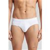 Intimissimi Slip In Microfibra Con Logo Bianco