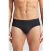 Intimissimi Slip In Microfibra Con Logo Nero