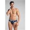 Intimissimi Slip Uomo In Cotone Superior Con Logo Blu