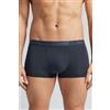 Intimissimi Boxer In Microfibra Con Logo Blu