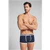 Intimissimi Boxer In Cotone Superior Con Logo Blu