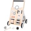 Asweets Girello Bambini, Carrellino Primi Passi Legno, 10 In 1 Centro Attività Montessori, Girello Multifunzione Carrellino Legno, Baby Walker Regalo Bambino