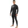 SEAC Sense Long Man, Muta Umida Monopezzo Senza Cappuccio per Snorkeling e Subacquea, Neoprene 3 mm