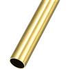 METALLIXITY Ottone Tubo (18mm OD x 1mm Parete T x 200mm L), Tubo Dritto in Metallo Senza Cuciture - Tubo Tondo in Ottone per Casa Arredamento, Macchine, Fai-da-Te Artigianato