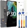 ARSSLY OLED LCD per Huawei P30 ELE-L04 ELE-L09 ELE-L29 6,47 Pollici Display Schermo Touch Screen Replacement Digitizer Assembly con Riparazione Kit (Non per P30 PRO)