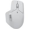 Rapoo MT760M mouse wireless wireless 4000 DPI sensore batteria ricaricabile ecologica ergonomica PC & Mac - bianco grigio