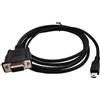 Uitndvyte Prolunga adattatore femmina DB9 pin 1,8 m mini USB 2.0 maschio RS232 DB9 9 pin mini USB 5 pin