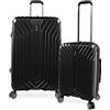 Original Penguin Blake 2pc Spinner Bagagli Nero, Set