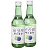 generico 2 Bottiglie di Soju Chum Churum al Mirtillo 350ml(12% Vol.)