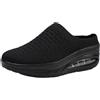 Generic Ciabatte Unisex Slip-On Pantofole - Antiscivolo in Cotone Casual Suola Antiscivolo Righe in Feltro Pantofole Pantofole di Lino Donna Quattro Stagioni Morbide Pantofola per Casa, Viaggi, Bagno, Hotel
